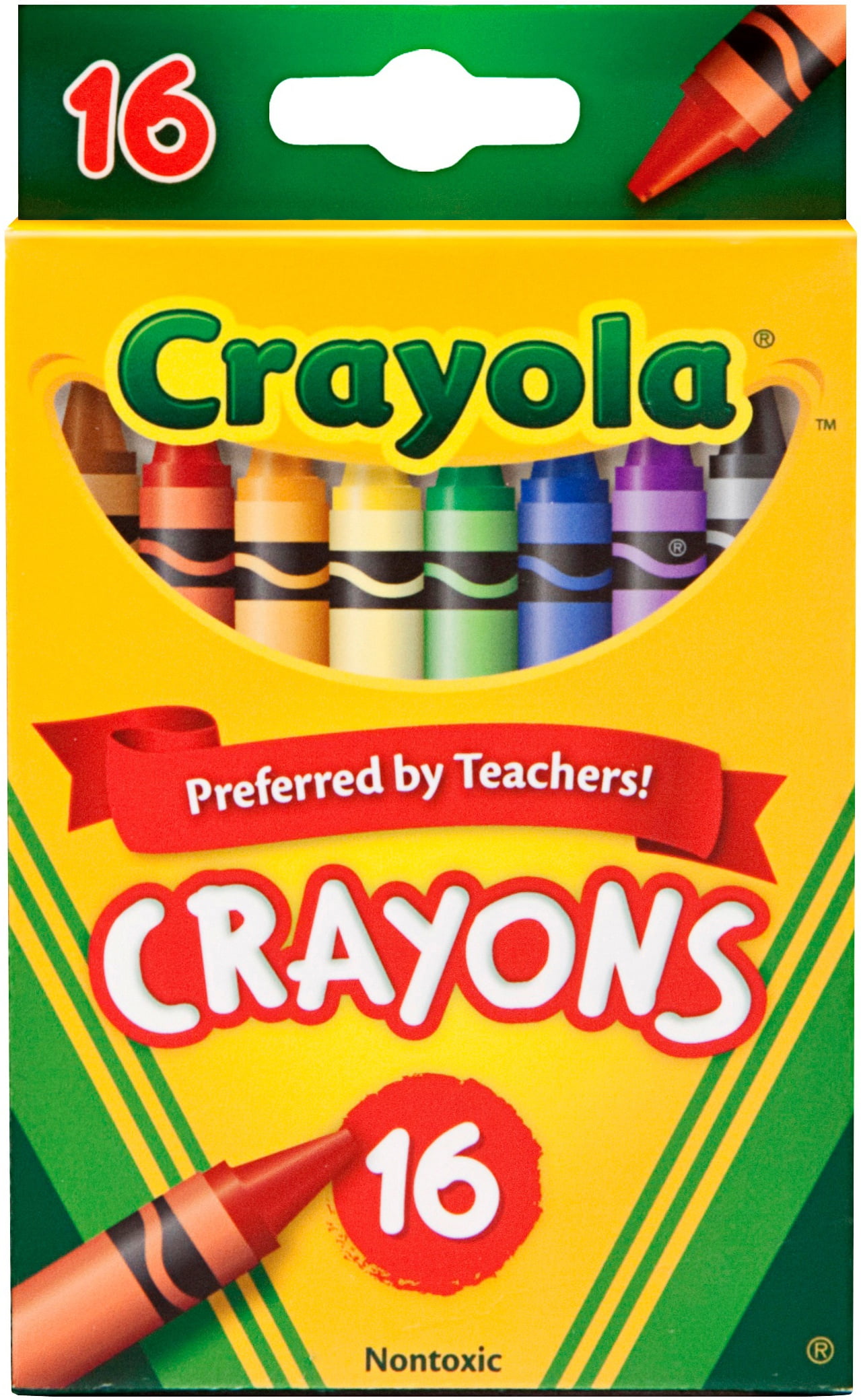 Crayola Crayons 16 Count, Mutlipack Of 12-