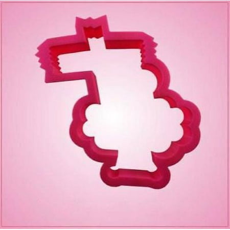 

Pink Thomas Turkey With Sign Cookie Cutter