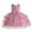 Watermelon Red, variant on Odeerbi Kids Dress Toddler Girls Princess Dresses Tulle Dress Middle-aged Children's Sleeveless Embroidery Mesh Gauze Dress Red