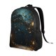 thumbnail image 2 of Disketp Magical Library Butterfly Night Mochila Unisex de Apertura Lateral Completa, Mochila para Laptop para Escuela, Trabajo y Viajes, 2 of 8