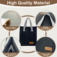 thumbnail image 2 of Mziart 2 Pack Lunch Bag, Insulated Lunch Box for Women Men Work Office Picnic, Reusable Small Lunch Tote Bento Cooler Bag Lunchbox Containers, Black, 2 of 7