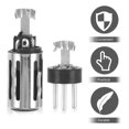 thumbnail image 3 of KAKOWELY 6Ud Adaptadores Xlr 3 Para Amplificador Y Equipos De Audio Con Construcción Metálica, 3 of 6