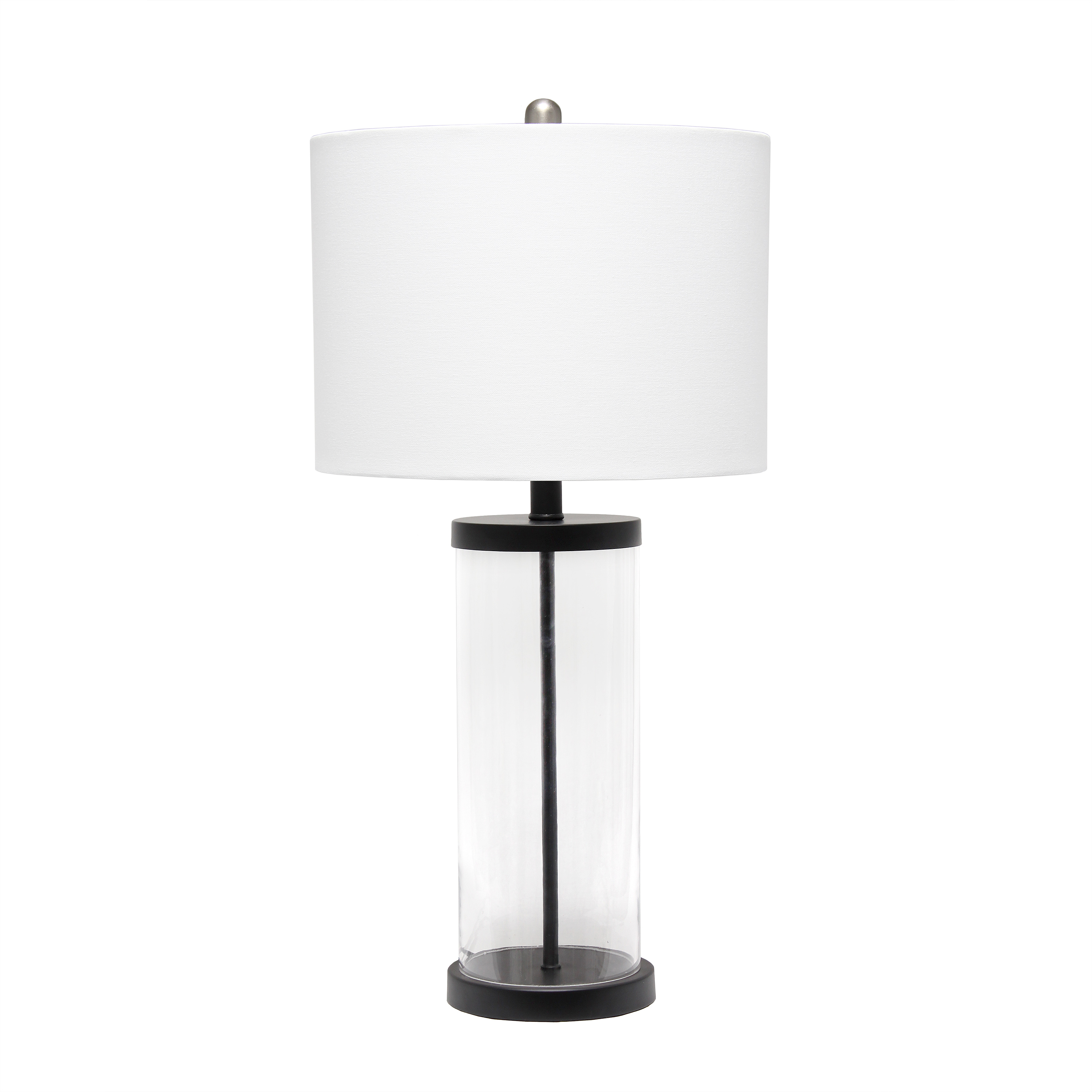 Photo 1 of Elegant Designs Enclosed Glass Table Lamp