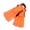 orange, variant on BESTSKY One Pair Kids Swimming Fins 30-36 Yards, Snorkeling Training Short Flippers, Swim Fins for Children