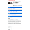 thumbnail image 2 of Front Brake Pad Set - Compatible with 2008 - 2020 GMC Yukon 2009 2010 2011 2012 2013 2014 2015 2016 2017 2018 2019, 2 of 2