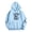 Sky Blue, variant on GPOECD Women's Cute Cattle Graphic Hoodie Long Sleeve Pullover Sweatshirt Soft Comfortable Casual Streetwear Top Grey,L