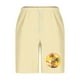 thumbnail image 4 of Pantalones Cortos Casuales para Hombre Imprimir con Bolsillos Pantalones de Playa de Cintura Elástica, Pantalones Cortos de Cintura Elástica para Hombre, 4 of 5