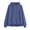 Dark Blue, variant on Women's Full Zip Hoodie Sweatshirt with Pockets Heavyweight Cotton Solid Color Oversized Jacket Casual Fall Winter Outerwear Pullover