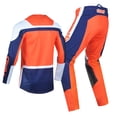 thumbnail image 2 of Willbros Mens MX Gear Set Dirt Bike Offroad Motocross Jersey Pants Combo BMX ATV Enduro Blue Orange (Jersey XXL Pants 38), 2 of 7