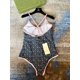 thumbnail image 3 of Ni-k-e Gucci Women's Spaghetti Strap Swimsuit Bikini Outdoor Beach, 3 of 6
