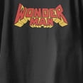 thumbnail image 3 of Marvel Comics Wonder Man Block Letter Header Youth T Shirt (Black, XS-XL), 3 of 4