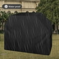 thumbnail image 6 of NEWEEN Grill Cover 58 inch BBQ Gas Grill Cover for Outdoor Grill, Waterproof, Anti-UV, Rip-Proof, Fade Resistant Material, Barbecue Cover with Storage Bag & Adjustable Hem Drawstring, Black, 6 of 10