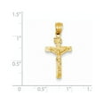 thumbnail image 3 of Primal Gold 14K Yellow Gold INRI Crucifix Charm, 3 of 4