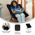 thumbnail image 5 of Flash Furniture Steel Indoor Folding Chair, Black, 5 of 13