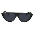 thumbnail image 4 of Gafas de sol de Gran tamaño perfecl para Mujer marco negro arena lente gris negro, 4 of 6