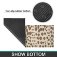 thumbnail image 6 of Beige and Brown Of Leopard Print Kitchen Rugs Sets Of 2,Anti Fatigue Kitchen Mat Rugs Non Slip Washable,Decorative Kitchen Floor Mats for Kitchen,Sink,Laundry,17"x30"+17"x47", 6 of 7