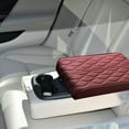 thumbnail image 4 of BotaniNest Armrest Pad Soft Cushion Non Slip Auto Center Console Cover Universal Fit For Vehicles, 4 of 5