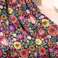 thumbnail image 4 of Pioneer Flower Floral Print Pattern Blanket,Comfortable Soft Flannel Throw Blanket,All Season,Warm Lightweight Blankets for Sofa Bed Couch Living Room Chair,50"x60", 4 of 4