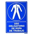 thumbnail image 1 of Letrero Uso Ropa De Trabajo Protección Civil 1 Pieza Surtek SES19, 1 of 2
