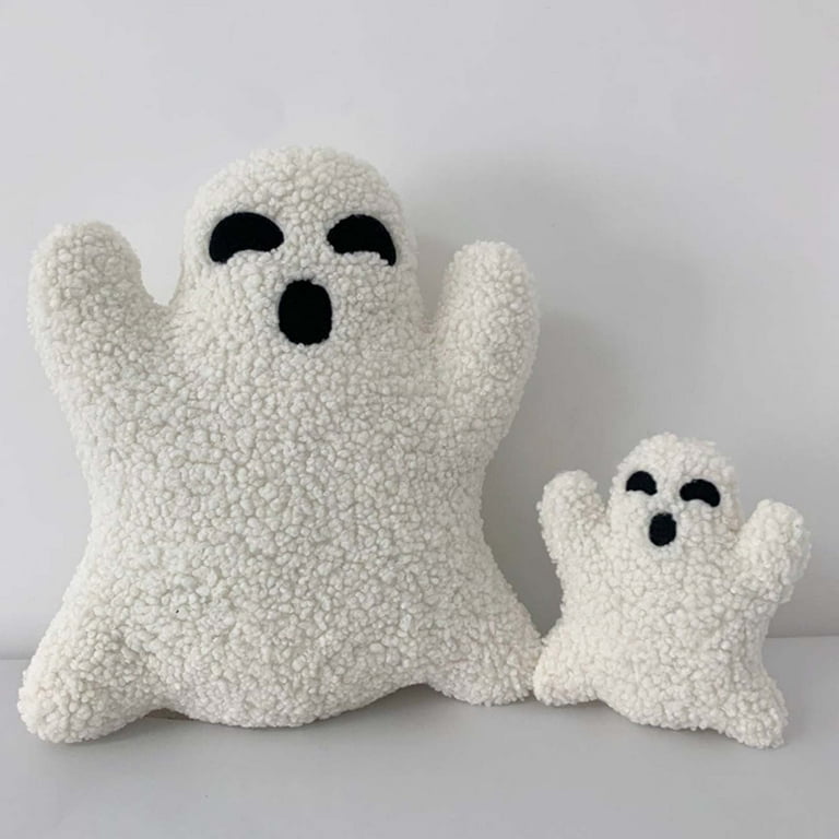 A Small Plush Toy Ghost Pillow Halloween Home Throw Cushion Decor - Main Image