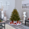 thumbnail image 5 of Nearly Natural 5ft. Colorado Mountain Pine Artificial Christmas Tree with 250 Clear Lights, 669 Bendable Branches and Pine Cones, 5 of 7