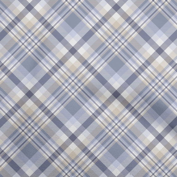 oneOoneCottonPoplinTwillGrayishBlueFabricCheckCraftProjectsDecorFabricPrintedByTheYard56InchWide