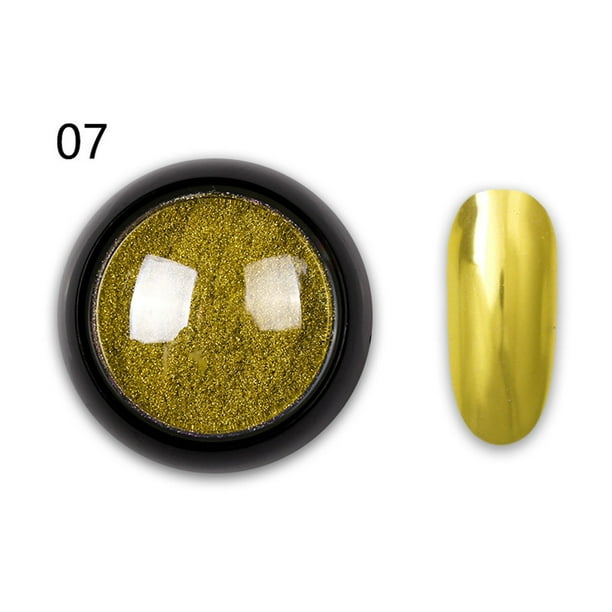 Polvo para uñas, polvo para decoración de uñas, polvo para espejo, polvo para espejo, polvo para enchapado, polvo para decoración de uñas, polvo para decoración de uñas, polvo de titanio dorado, uñas