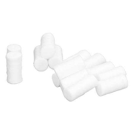

Zaqw 5 Packs Nosebleed Cotton Swab Soft Cotton Nose Bleed Stopper for Home Hospital Ourdoor Sports Nose Bleed Stopper Gauze Rolls