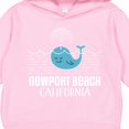thumbnail image 3 of Inktastic Newport Beach California Whale Watching Toddler Hoodie, 3 of 4