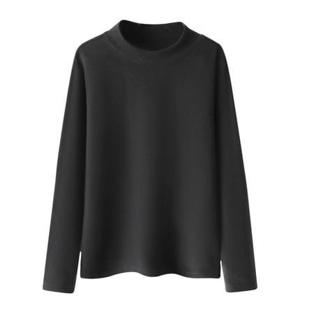 LIaqionyy Kids Fleece Turtleneck Base Top Thermal Tops Kids Winter Undershirt Baselayer Long Sleeve T Shirts