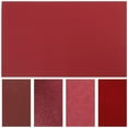 thumbnail image 4 of LEEYNEER DIY Material 5pcs Solid Color Synthetic Leather Sheets for DIY Sewing PU Leather Fabric, 4 of 11