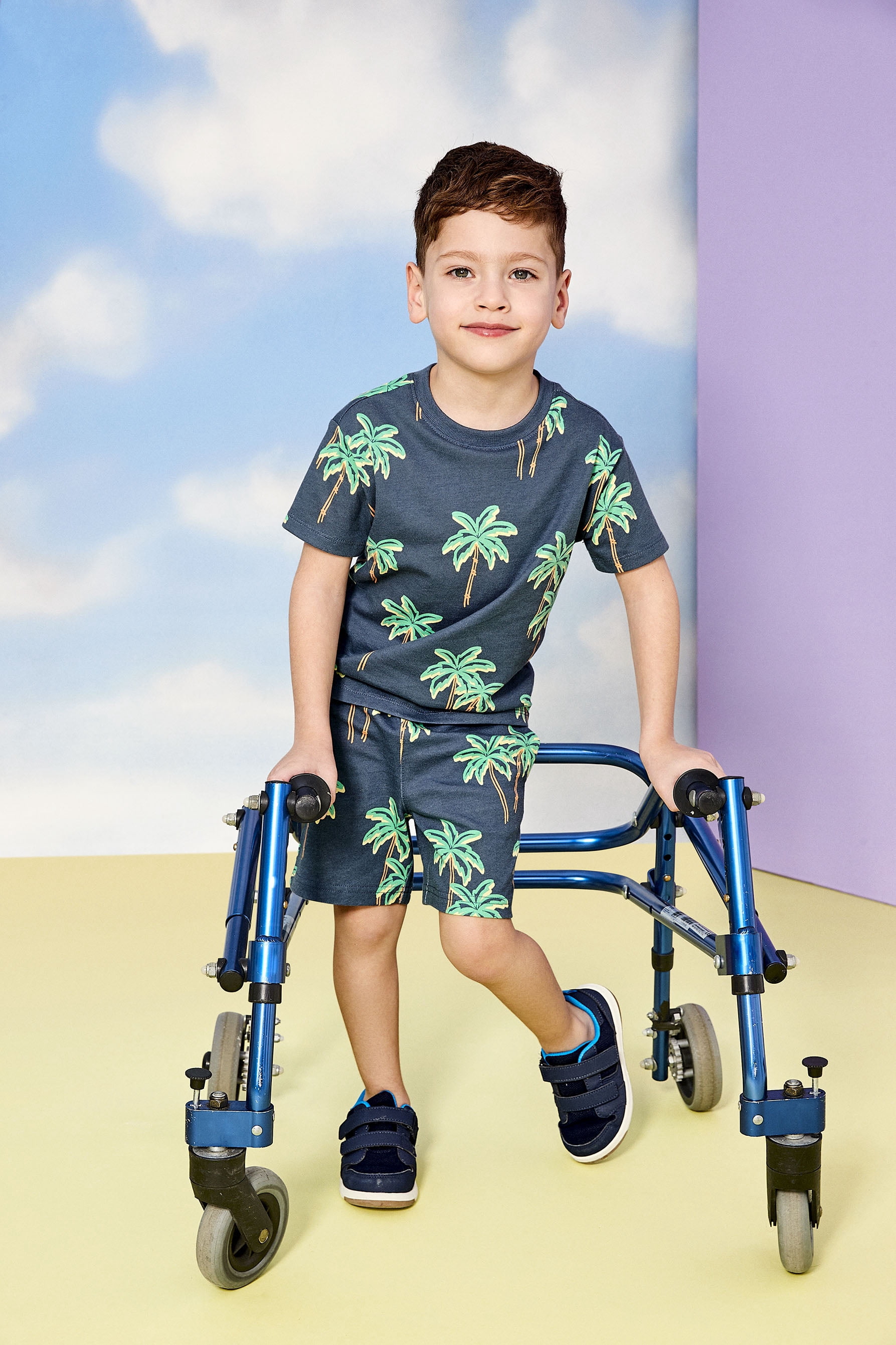 Garanimals Toddler Boy Print Jersey Outfit Set, Sizes 12M-5T
