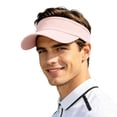 thumbnail image 3 of Unir Breathable Sports Sun Visor for Men Women, Wide Brim UV Protection, Lightweight Cycling Running Hat, 1 Piece, One Size, 3 of 7