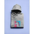 thumbnail image 3 of Unicorn Stencil Art Hoodie Men -Image by Shutterstock, Male 5X-Large, 3 of 4