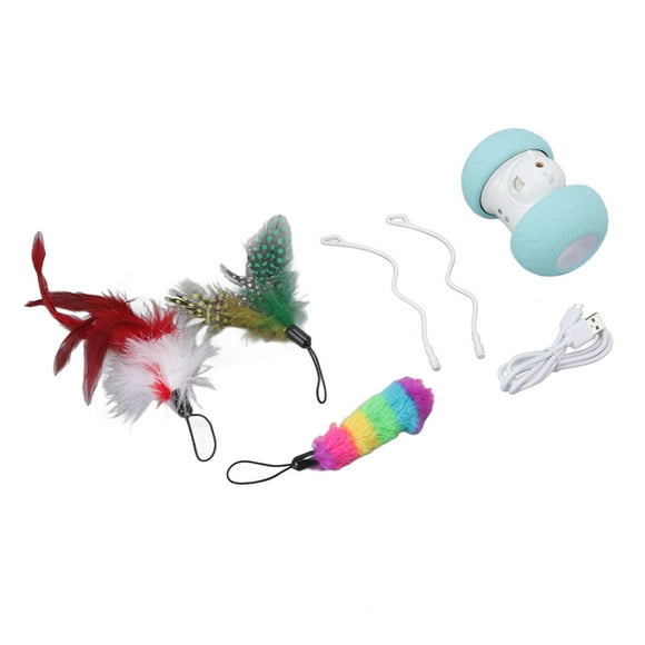 Smart Cat Toy,Interactive Cat Toys Electric Cat Exercise Wheel Toys Automatic Kitten Toys Built to Last