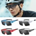 thumbnail image 2 of Gafas de ciclismo con montura grande, lentes antideslumbrantes para miopía, polarizadas, UV400 qiuyongming unisex, 2 of 2