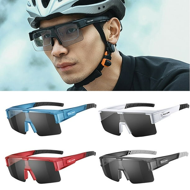 Gafas de ciclismo con montura grande lentes antideslumbrantes para miopia polarizadas UV400 qiuyongming unisex Walmart en linea