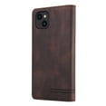 thumbnail image 3 of SaniMore for iPhone 14 Case 2023 Released, [RFID Blocking] Flip Wallet Stand Cover Built-in Kickstand + Credit Card Holder Premium PU Leather Shockproof Protection, Brown, 3 of 9