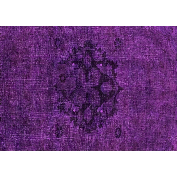 Ahgly Company Indoor Rectangle Abstract Pink Modern Area Rugs, 7' x 10'