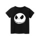 thumbnail image 3 of 2024 Nueva camiseta de moda para niños, ropa para niños de manga corta en blanco y negro, camiseta con estampado de roca para niños y niñas, 3 of 5