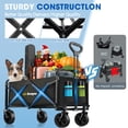 thumbnail image 4 of Wagon Ecogou Wagon, plegables y plegables, con capacidad de 190 kg, 4 of 9