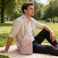 thumbnail image 6 of Bilqis Crossbody Sling Bag for Men Women, Backpack Chest Bag with Adjustable Shoulder Strap Shoulder, for Camping Hiking Travel, 6 of 6