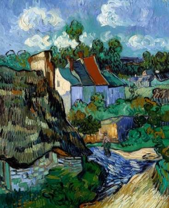 Houses At Auvers Ca