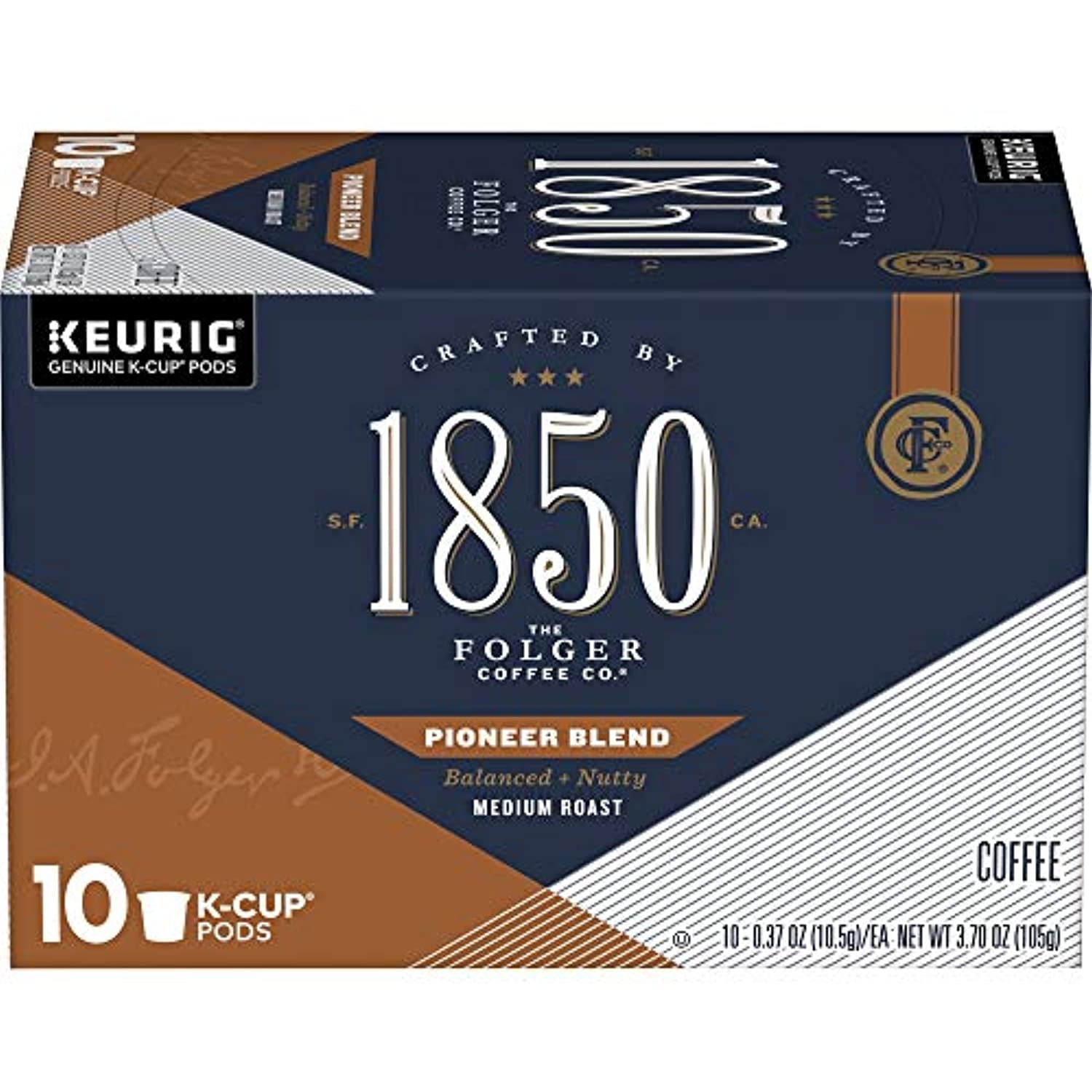 folgers 1850 pioneer blend k cups