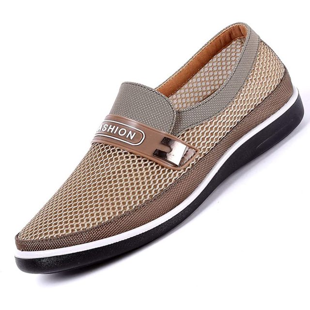 Xishao Hombre Transpirable Verano Casual Malla Ligero Zapatillas Confort Sandalia Tipo Pescador para Zapatos Mocasines Mode Senderismo Xishao ropa