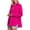 Hot Pink, variant on Womens Corduroy Shacket Jacket Shirt Oversized Button Down Shirts Long Sleeve Casual Tops and Outwear