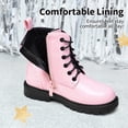 thumbnail image 3 of Botas infantiles DREAM PAIRS Kbo211 con cierre lateral impermeables, 3 of 6