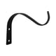 thumbnail image 2 of Ganchos de pared de hierro para colgar plantas, faroles y campanillas de viento | Soporte de metal resistente para decoración de interiores y exteriores | Gancho para vallas de 11,4 cm (negro, 2 of 5