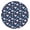 Mouse Star Cloud, variant on Mouse Star Cloud Dark Blue Pattern Round Elastic Tablecloth, 45-52 Inch Waterproof, Machine Washable, Indoor & Outdoor Use