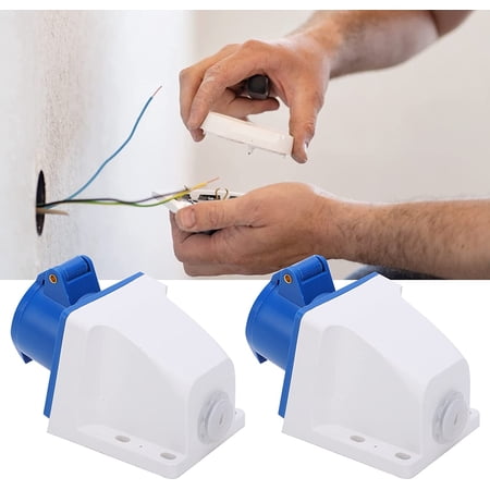Industrial Power Socket, 3 Hole Industrial Power Socket for Industrial ...